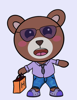 Best Polygon NFT Collection on Opensea - Jolly Teddy Party #1679