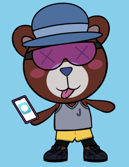 Best Polygon NFT Collection on Opensea - Jolly Teddy Party #1681