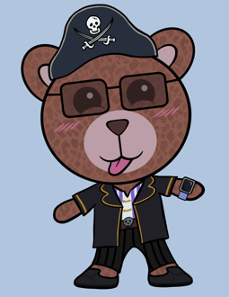 Best Polygon NFT Collection on Opensea - Jolly Teddy Party #1683