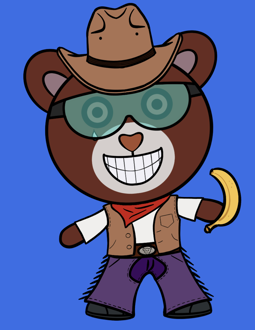 Best Polygon NFT Collection on Opensea - Jolly Teddy Party #1691