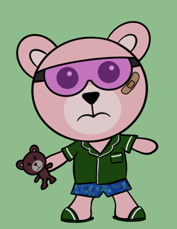 Best Polygon NFT Collection on Opensea - Jolly Teddy Party #1692