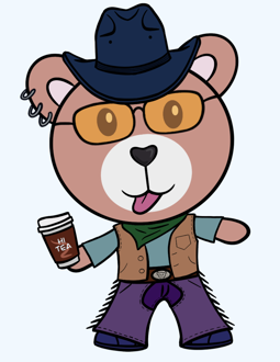 Best Polygon NFT Collection on Opensea - Jolly Teddy Party #1696