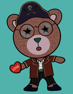Best Polygon NFT Collection on Opensea - Jolly Teddy Party #1700