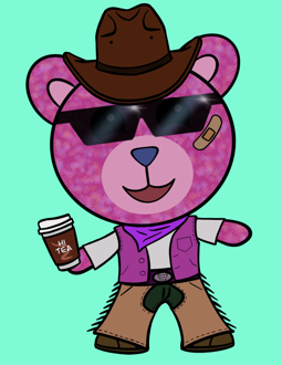 Best Polygon NFT Collection on Opensea - Jolly Teddy Party #1705