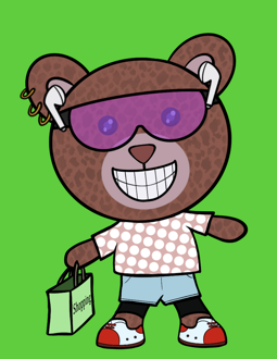 Best Polygon NFT Collection on Opensea - Jolly Teddy Party #1710