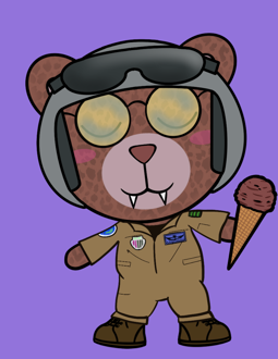 Best Polygon NFT Collection on Opensea - Jolly Teddy Party #1714