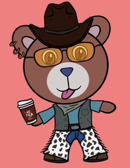 Best Polygon NFT Collection on Opensea - Jolly Teddy Party #1737