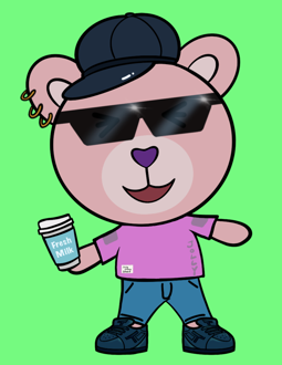 Best Polygon NFT Collection on Opensea - Jolly Teddy Party #1740