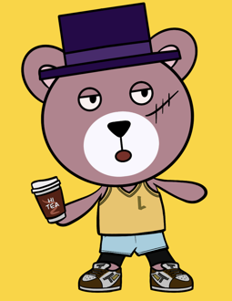 Best Polygon NFT Collection on Opensea - Jolly Teddy Party #1755