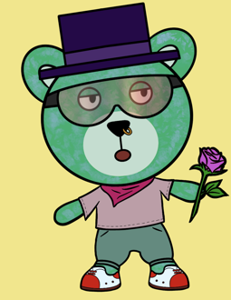 Best Polygon NFT Collection on Opensea - Jolly Teddy Party #1756