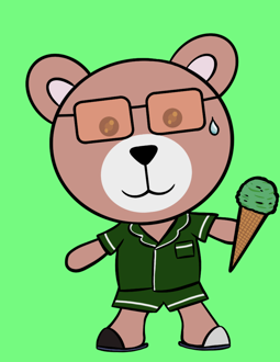 Best Polygon NFT Collection on Opensea - Jolly Teddy Party #1758