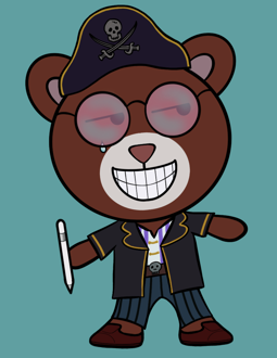 Best Polygon NFT Collection on Opensea - Jolly Teddy Party #1760