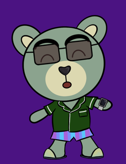 Best Polygon NFT Collection on Opensea - Jolly Teddy Party #1761