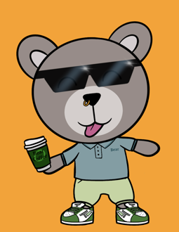 Best Polygon NFT Collection on Opensea - Jolly Teddy Party #1766