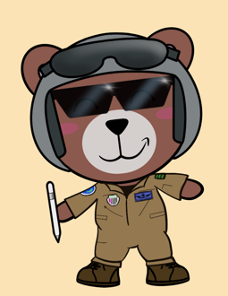 Best Polygon NFT Collection on Opensea - Jolly Teddy Party #1768