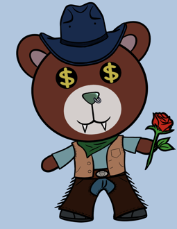 Best Polygon NFT Collection on Opensea - Jolly Teddy Party #1777