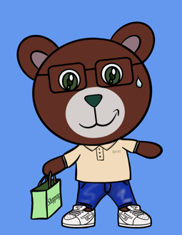 Best Polygon NFT Collection on Opensea - Jolly Teddy Party #1779