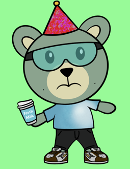 Best Polygon NFT Collection on Opensea - Jolly Teddy Party #1782
