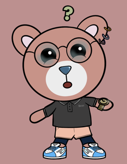 Best Polygon NFT Collection on Opensea - Jolly Teddy Party #1785