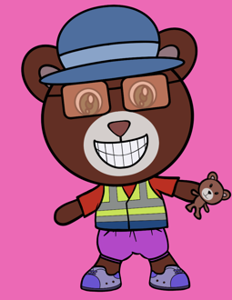 Best Polygon NFT Collection on Opensea - Jolly Teddy Party #1793