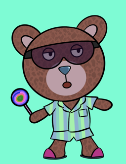 Best Polygon NFT Collection on Opensea - Jolly Teddy Party #1794