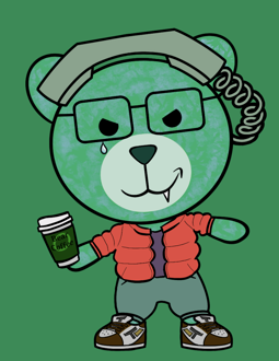 Best Polygon NFT Collection on Opensea - Jolly Teddy Party #1799