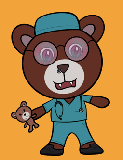 Best Polygon NFT Collection on Opensea - Jolly Teddy Party #1806