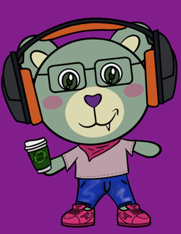 Best Polygon NFT Collection on Opensea - Jolly Teddy Party #1814