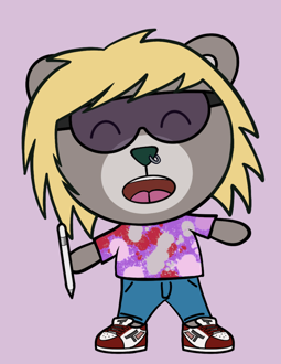 Best Polygon NFT Collection on Opensea - Jolly Teddy Party #1827