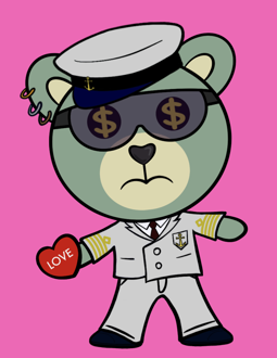 Best Polygon NFT Collection on Opensea - Jolly Teddy Party #1831