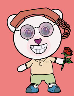 Best Polygon NFT Collection on Opensea - Jolly Teddy Party #1848
