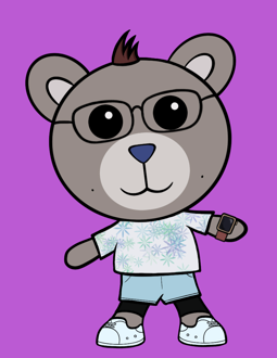 Best Polygon NFT Collection on Opensea - Jolly Teddy Party #1851