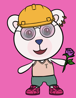Best Polygon NFT Collection on Opensea - Jolly Teddy Party #1854