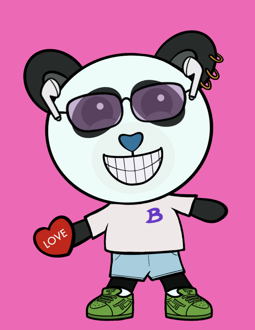 Best Polygon NFT Collection on Opensea - Jolly Teddy Party #1860