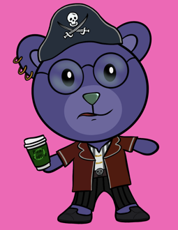 Best Polygon NFT Collection on Opensea - Jolly Teddy Party #1867