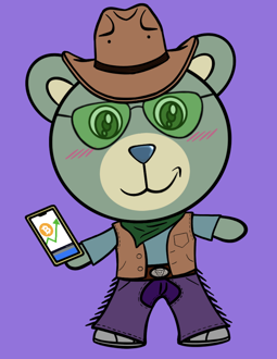 Best Polygon NFT Collection on Opensea - Jolly Teddy Party #1877