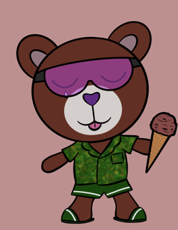 Best Polygon NFT Collection on Opensea - Jolly Teddy Party #1880