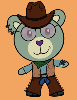 Best Polygon NFT Collection on Opensea - Jolly Teddy Party #1882