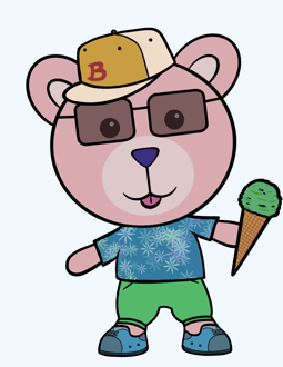 Best Polygon NFT Collection on Opensea - Jolly Teddy Party #1883