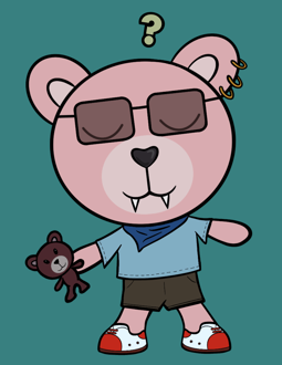 Best Polygon NFT Collection on Opensea - Jolly Teddy Party #201