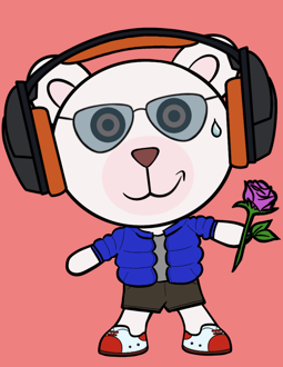 Best Polygon NFT Collection on Opensea - Jolly Teddy Party #2016