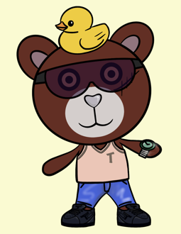 Best Polygon NFT Collection on Opensea - Jolly Teddy Party #2027