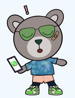 Best Polygon NFT Collection on Opensea - Jolly Teddy Party #2029