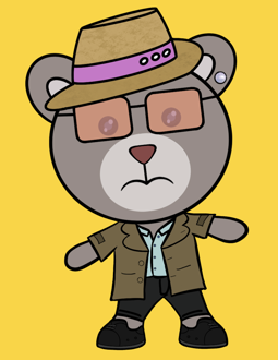 Best Polygon NFT Collection on Opensea - Jolly Teddy Party #2035