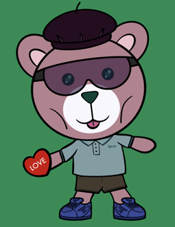 Best Polygon NFT Collection on Opensea - Jolly Teddy Party #2036