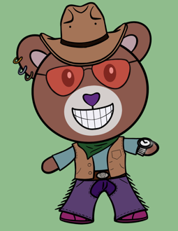 Best Polygon NFT Collection on Opensea - Jolly Teddy Party #2039