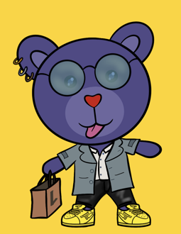 Best Polygon NFT Collection on Opensea - Jolly Teddy Party #2047