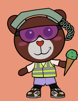 Best Polygon NFT Collection on Opensea - Jolly Teddy Party #2158