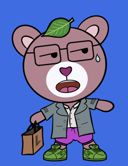 Best Polygon NFT Collection on Opensea - Jolly Teddy Party #2160