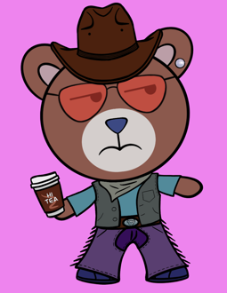 Best Polygon NFT Collection on Opensea - Jolly Teddy Party #2163